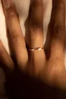 Ring Hana Bis in pink gold