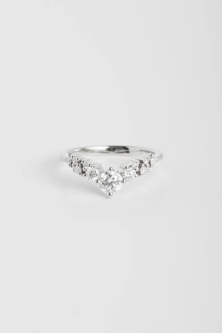 Bague Anna-Marina en or blanc