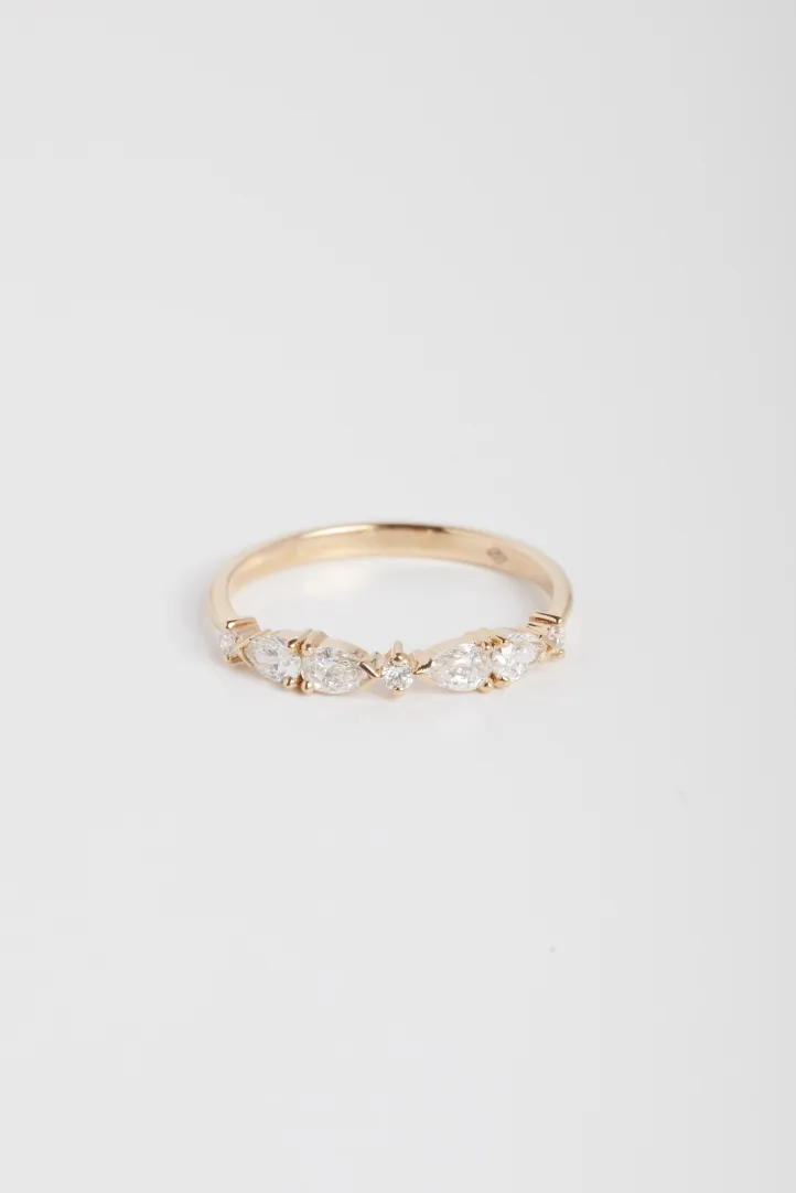 Ring Rebecca in pink gold