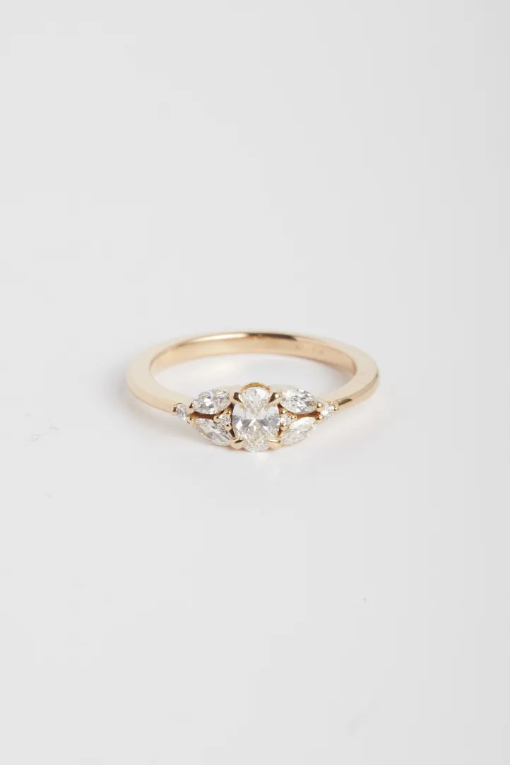 Ring Camille S in pink gold