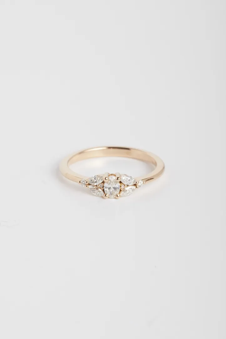 Ring Camille XS in pink gold