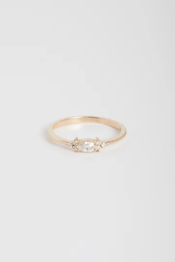 Ring Mathilde XS in pink gold