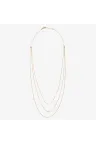 Necklace Hana Triptyque in pink gold