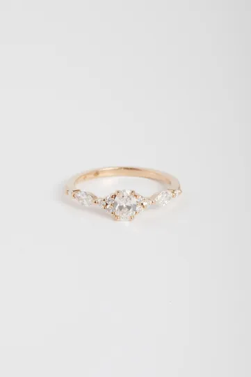 Ring Margot S in pink gold