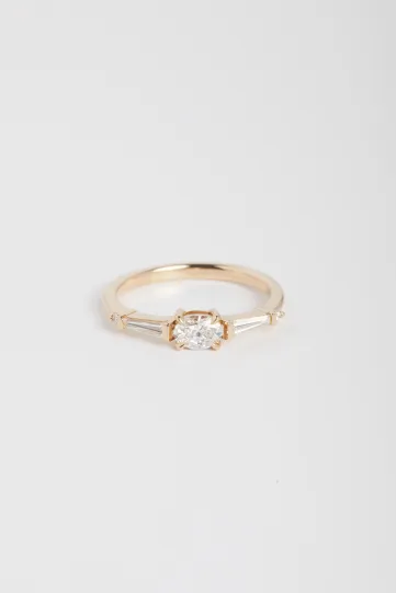 Ring Marine in pink gold