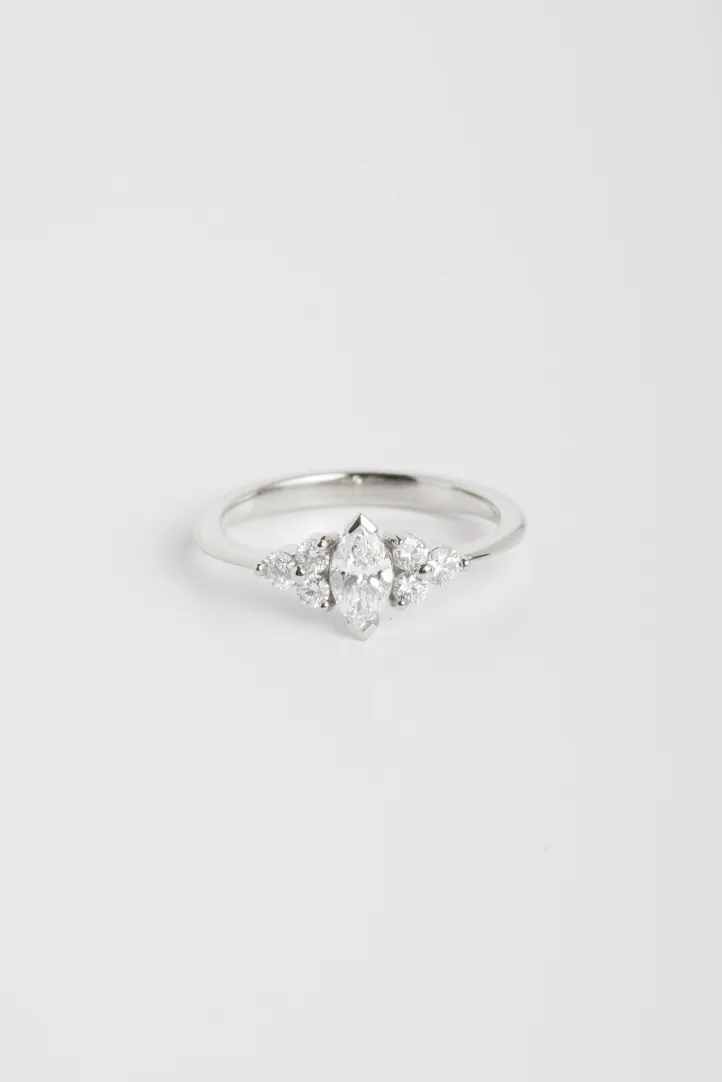 Ring Adeline in white gold