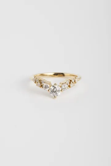 Ring Anna-Marina M in yellow gold