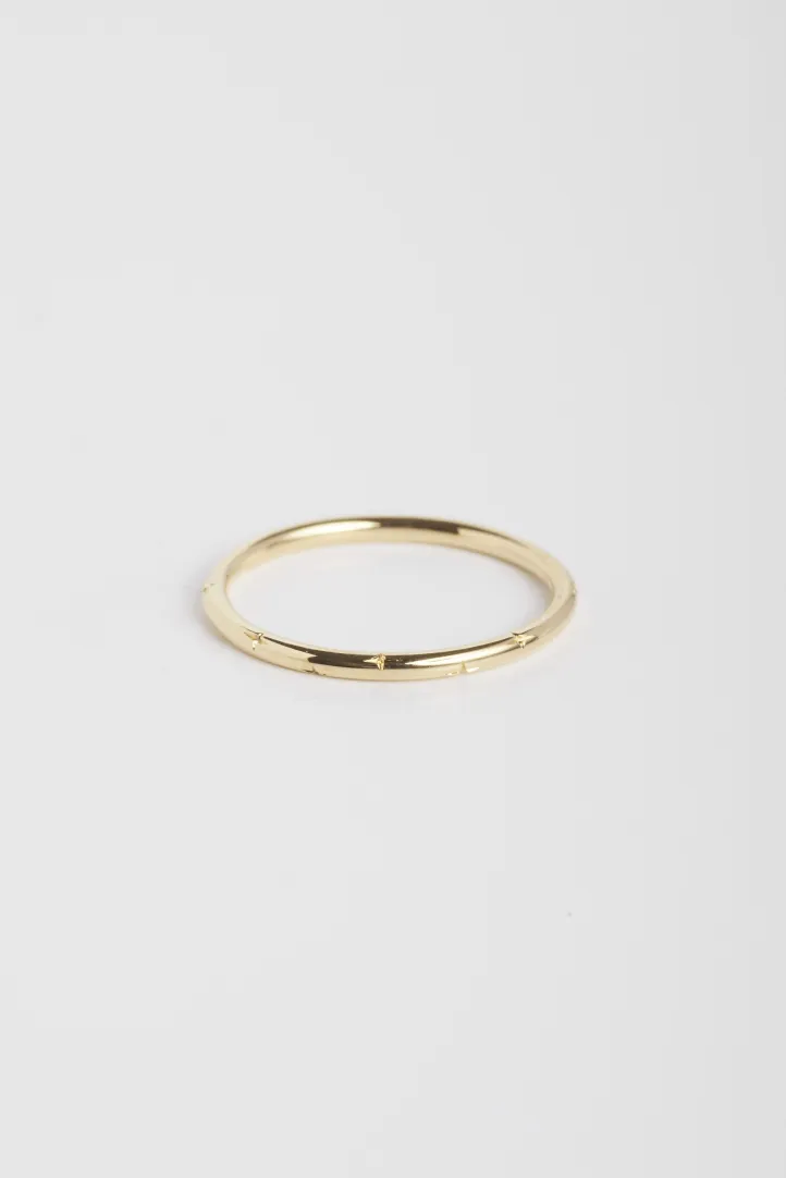 Ring Douce in yellow gold