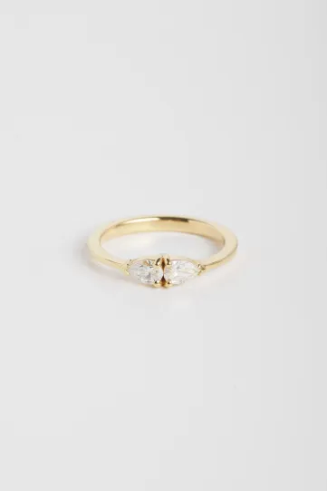 Ring Elise in yellow gold