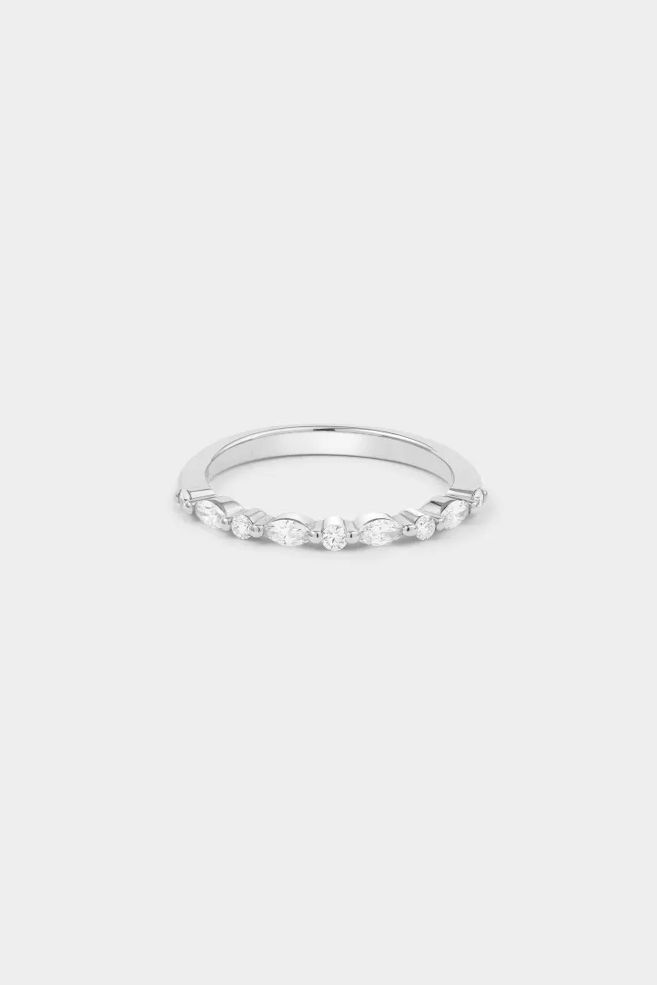 Bague Elodie en or blanc