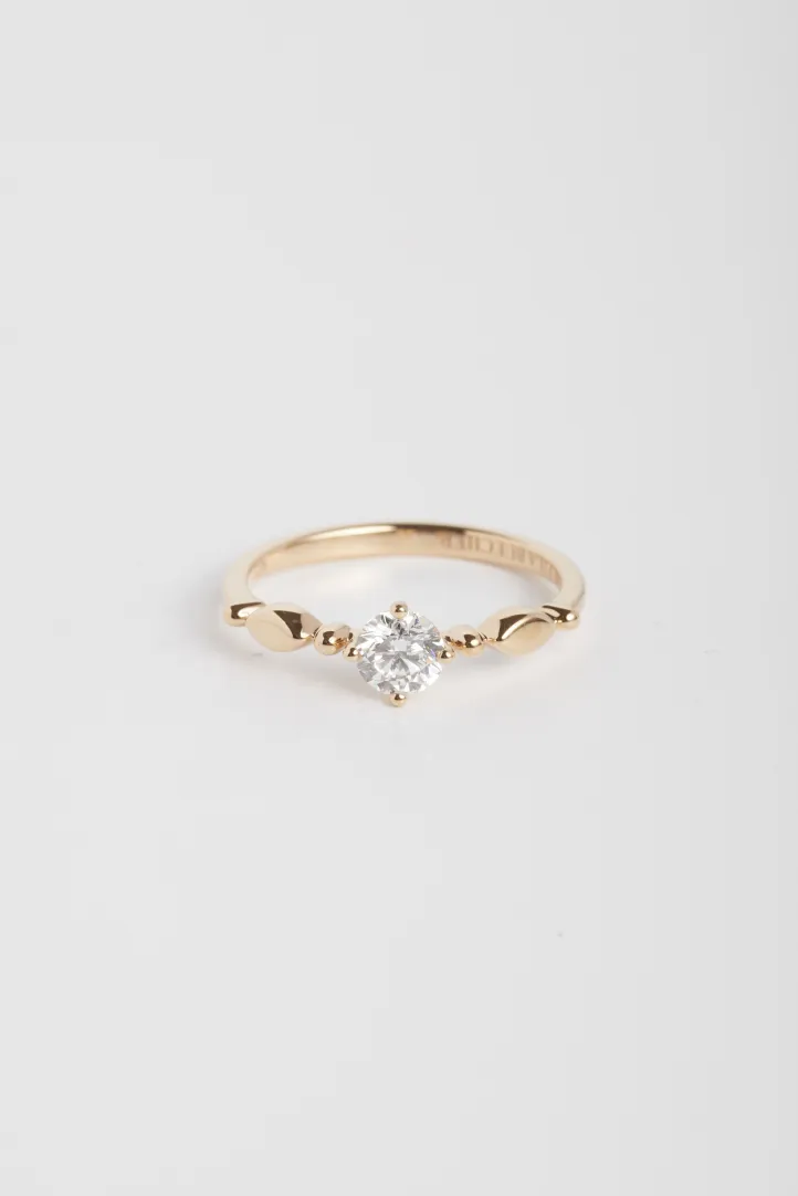 Ring Eve in pink gold