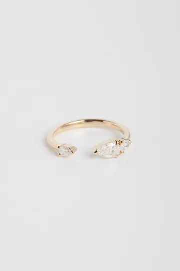 Ring Gwen S in pink gold