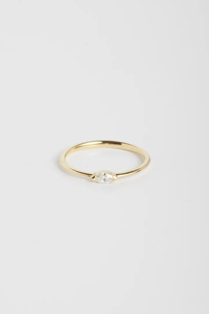 Ring Hana in yellow gold