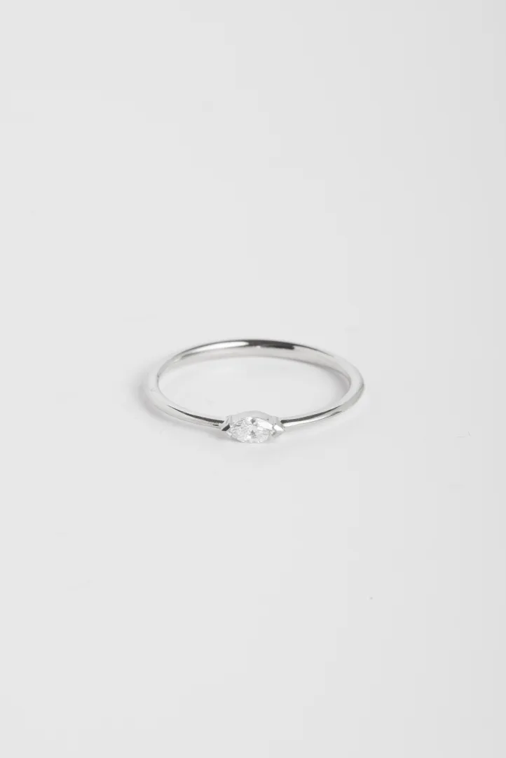 Ring Hana in white gold