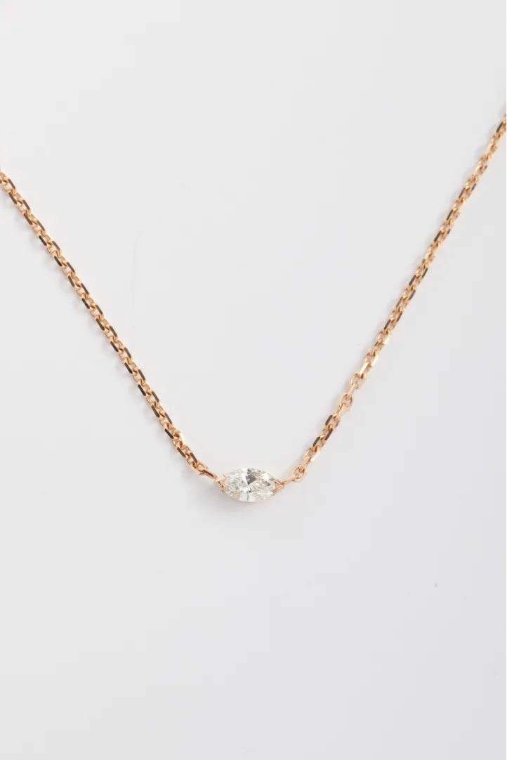 Necklace Collier Hana in pink gold