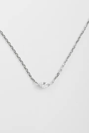 Necklace Collier Hana in white gold