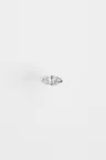 Earring Boucle Hana L in white gold