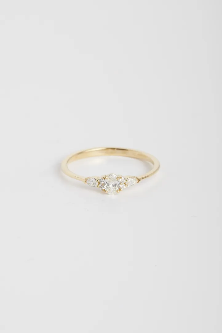 Ring Julie XS in yellow gold