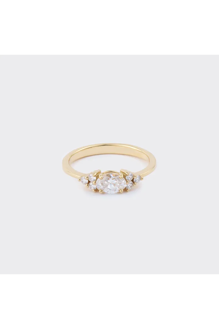 Ring Kenza M in yellow gold