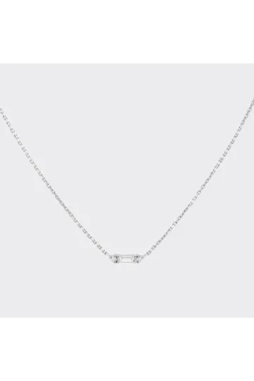 Necklace Nessa in white gold