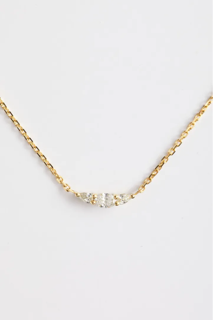 Necklace Collier Lou M in yellow gold