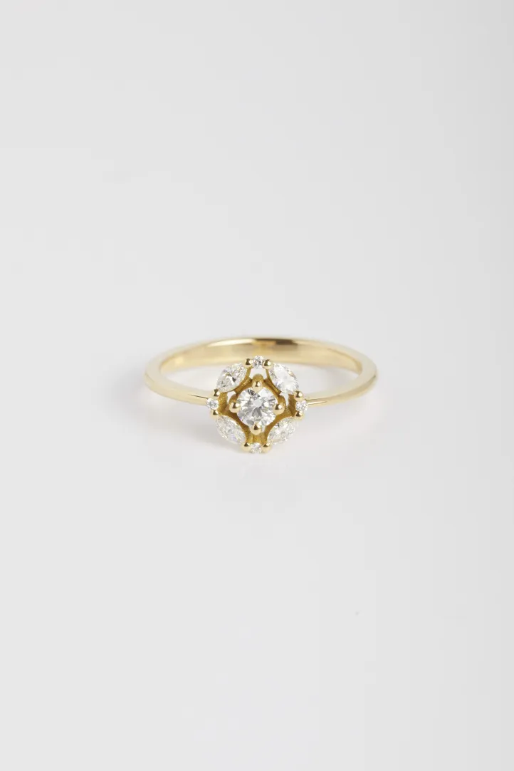 Ring Rina XS in yellow gold