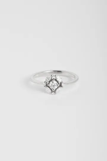 Ring Rina XS in white gold