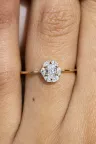 Ring Madeleine S in white gold