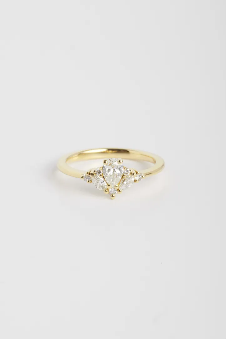 Ring Antoine S in yellow gold