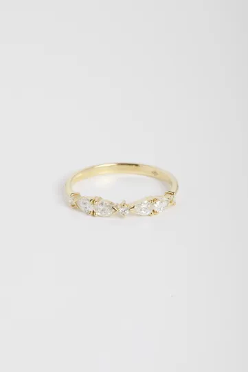 Ring Rebecca in yellow gold