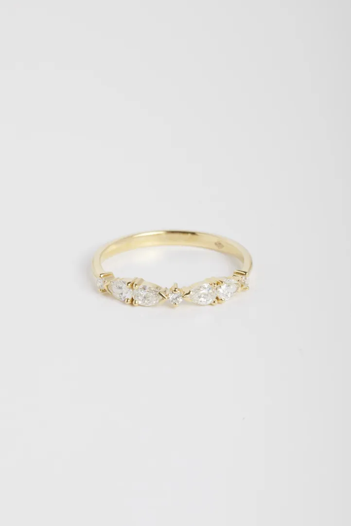 Ring Rebecca in yellow gold