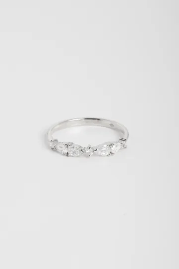 Ring Rebecca in white gold