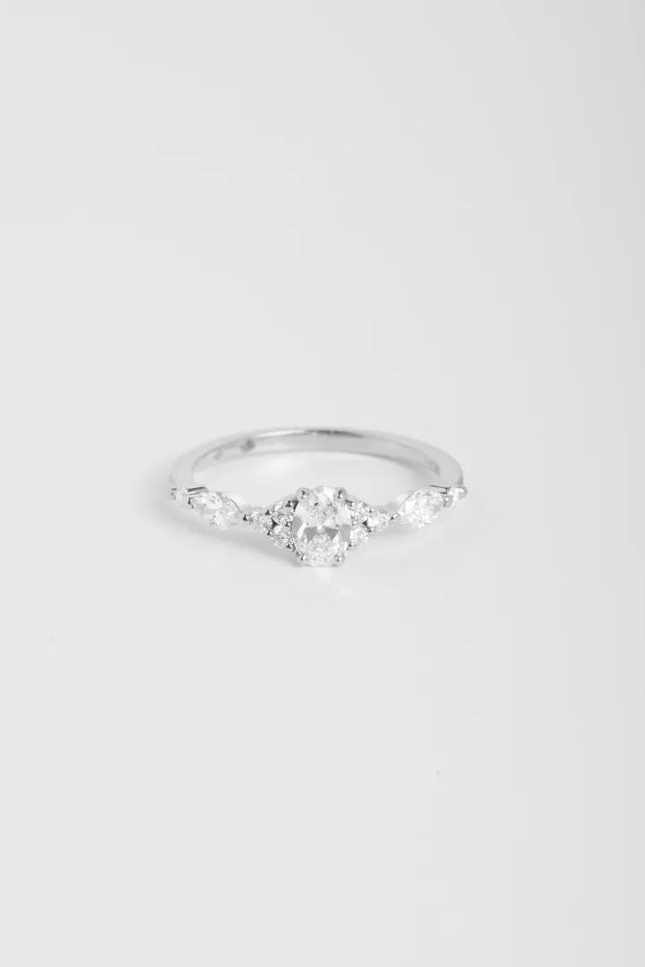 Ring Margot S in white gold