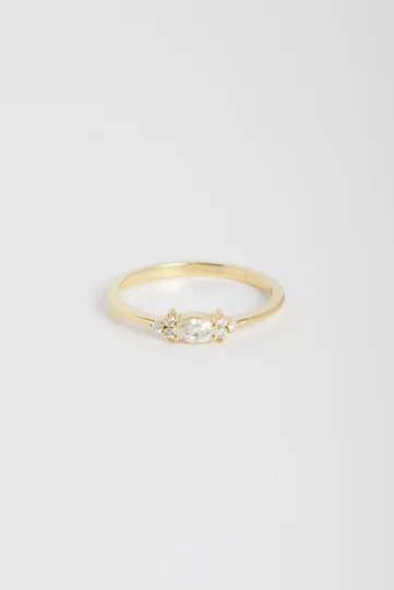 Ring Mathilde XS in yellow gold