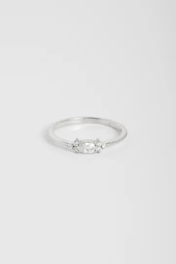 Ring Mathilde XS in white gold