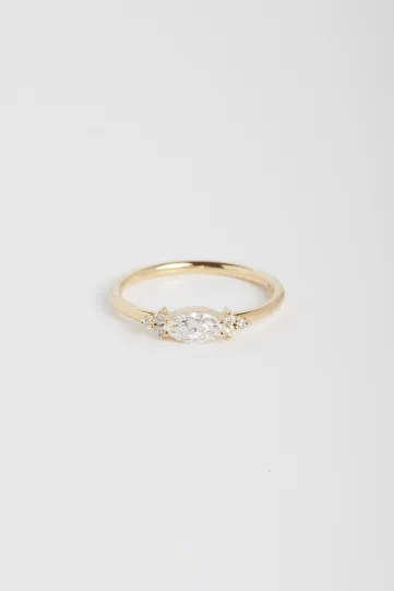 Ring Mathilde S in yellow gold