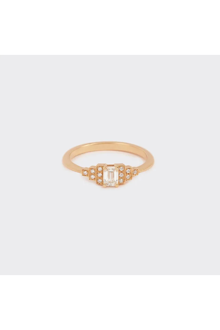 Bague Olympe en or rose