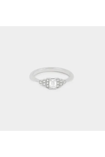 Ring Olympe in white gold