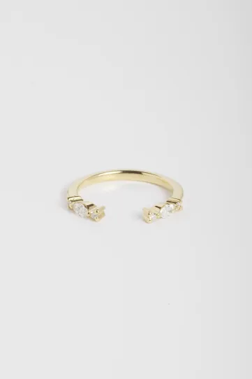 Ring Phoebe in yellow gold