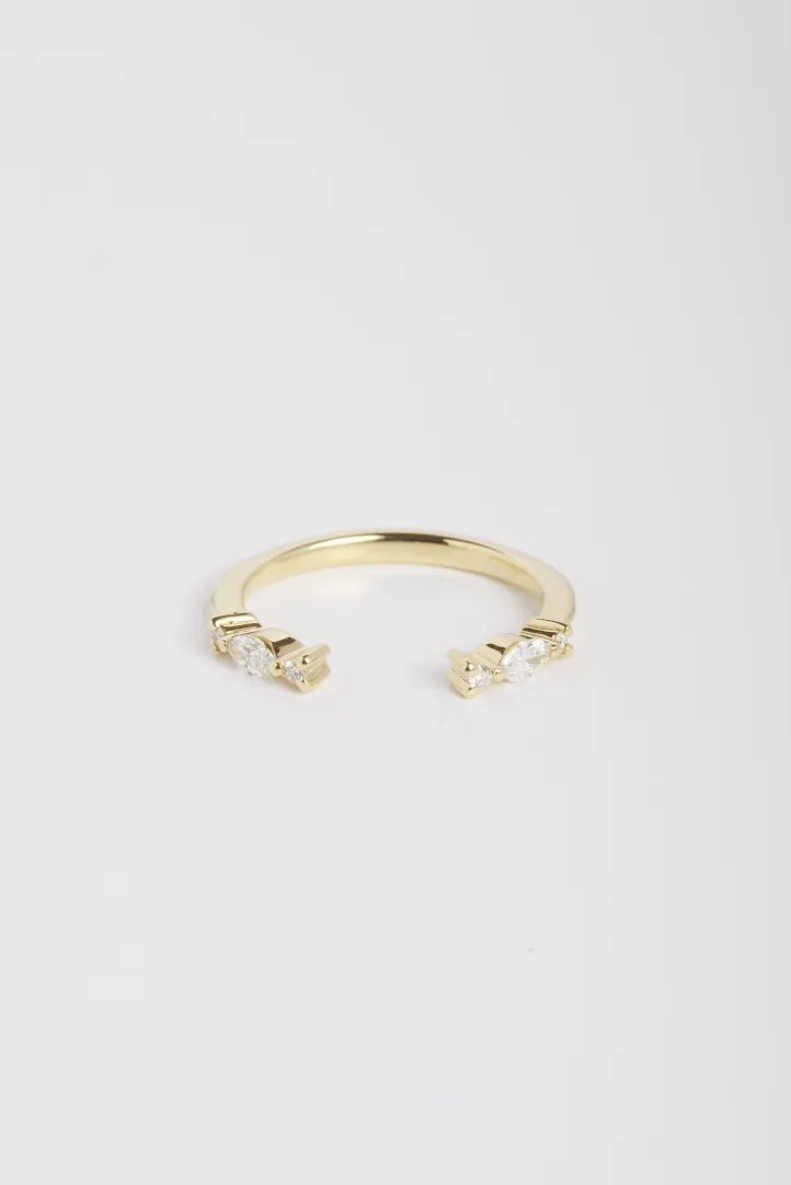 Ring Phoebe in yellow gold