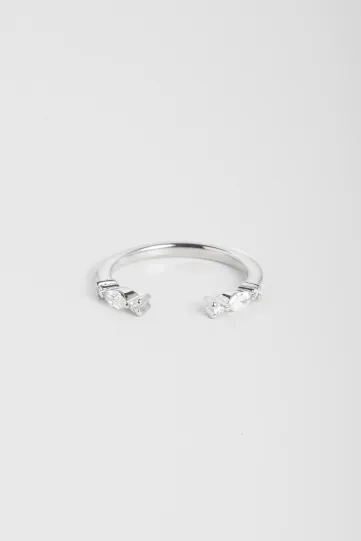 Ring Phoebe in white gold