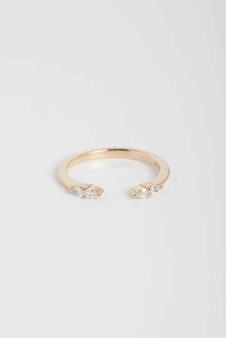 Ring Rachel in pink gold