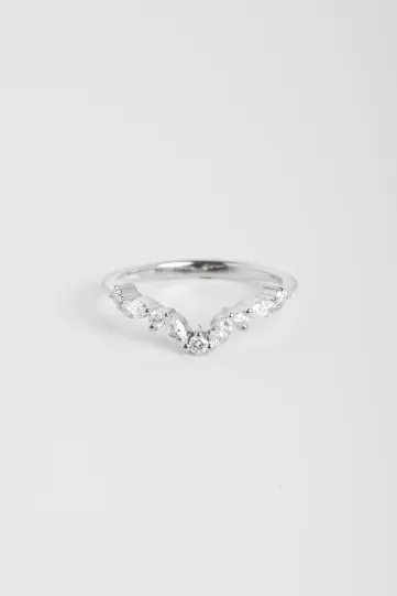 Ring Sarah in white gold