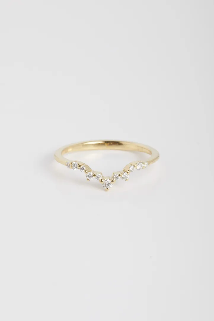 Ring Sophie in yellow gold