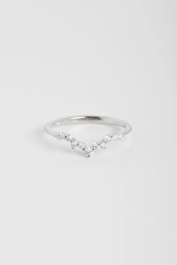 Ring Sophie in white gold