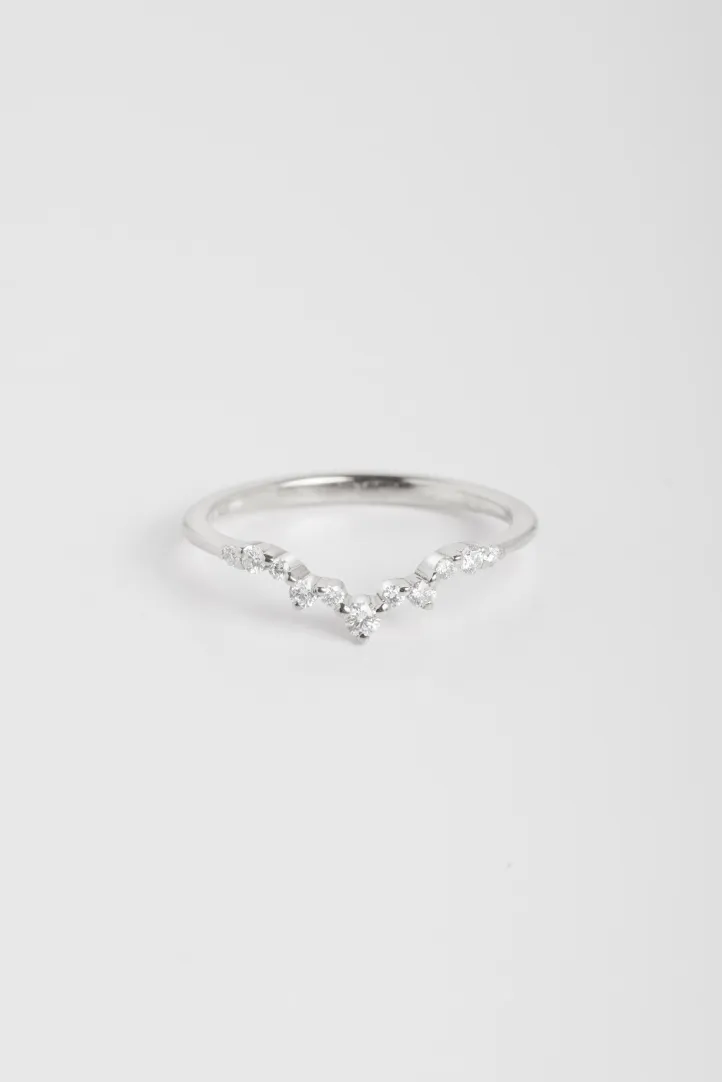 Ring Sophie in white gold