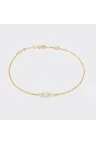 Necklace Collier Lou M in pink gold