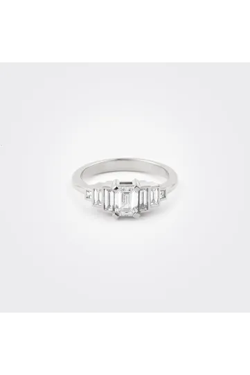 Ring Olympe in white gold