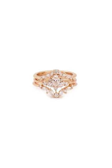 Bague Antoine S en or rose