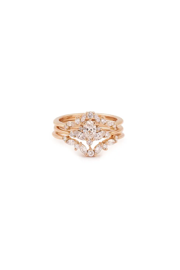 Ring Antoine S in pink gold